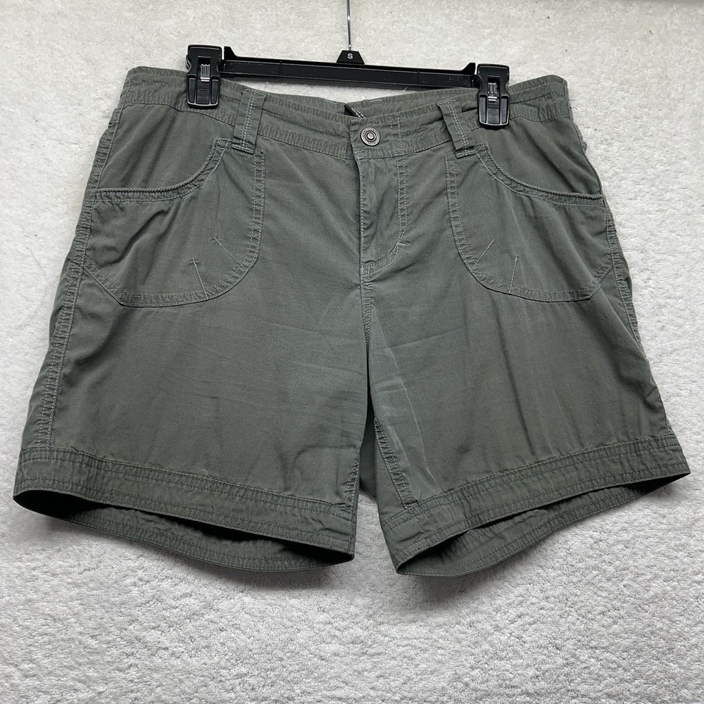 Kuhl Womens Size 10 Gray Kontra 6" Athletic Shorts (U5)